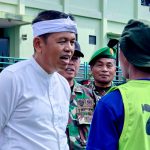 Gubernur Jabar, Dedi Mulyadi mengunjungi peserta Pendidikan Karakter Panca Waluya Jabar Istimewa Gelombang 2 di Dodik Bela Negara Rindam III/Siliwangi Cikole, Lembang, Sabtu (21/6/2025).