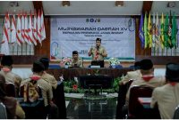 Musyawarah Daerah XV Gerakan Pramuka Jawa Barat Tahun 2025 di Bumi Kitri Pramuka, Kota Bandung,Belum lama ini.Foto:DB